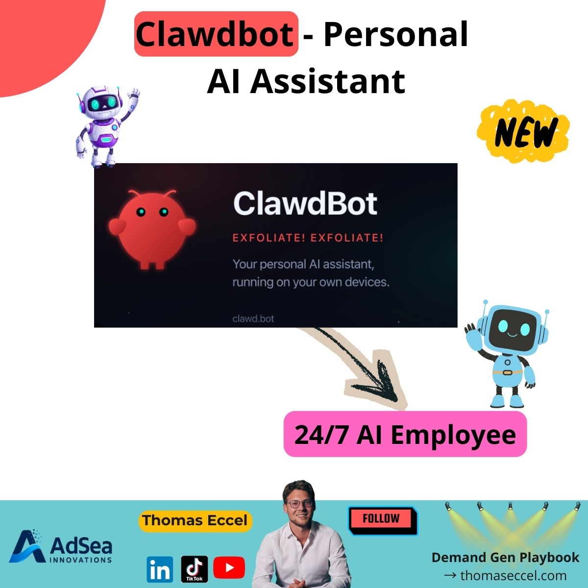 Clawdbot - The new personal AI Assistant Hype explained – Thomas Eccel