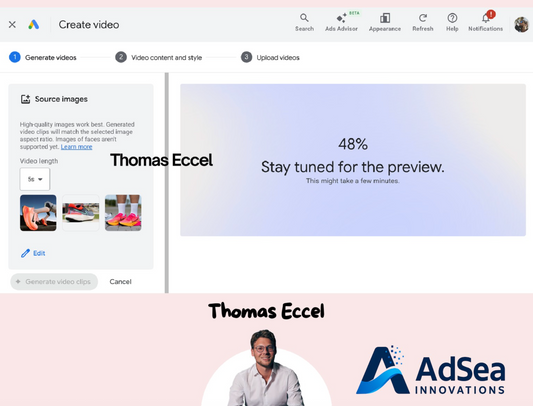 VEO 3 Asset Studio Google Ads