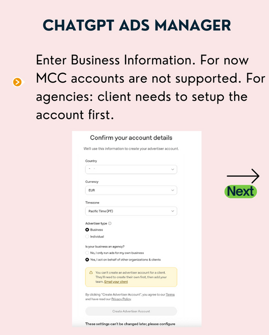 ChatGPT Ads Manager