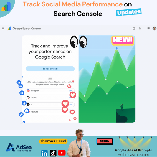 Search Console Social Media Channels
