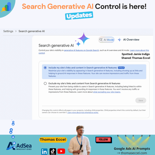 Search Generative AI Search Console Google