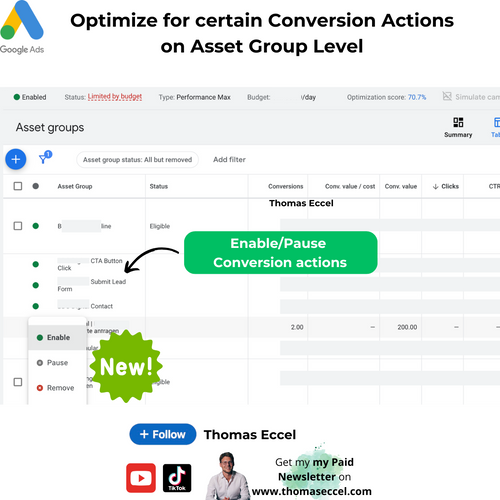 Google Ads Pmax Updates