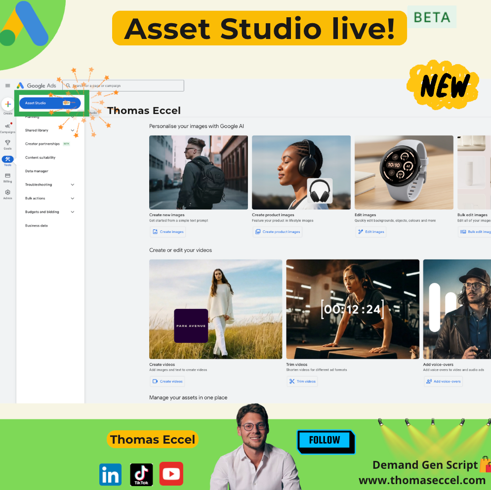 Asset Studio Google Ads